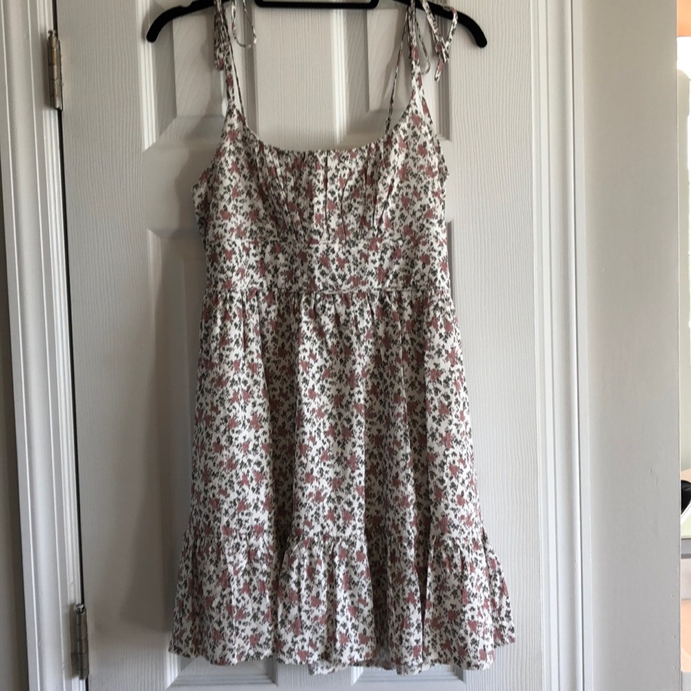 Floral mini dress